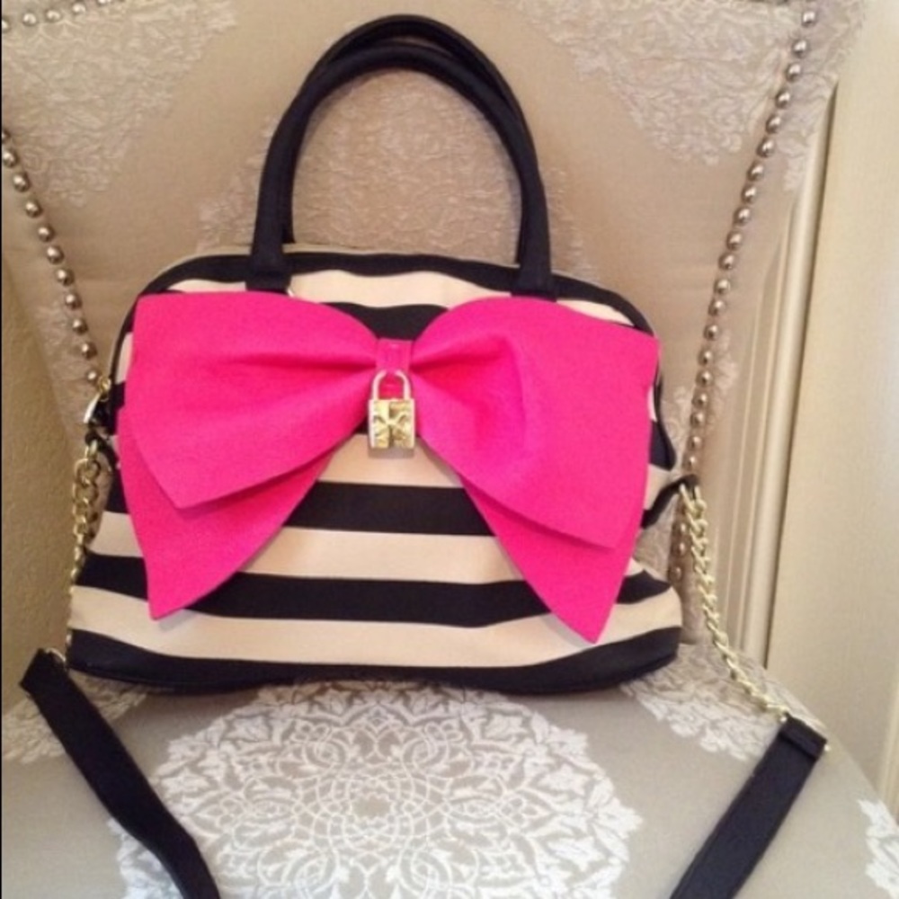 Betsy Johnson bow purse